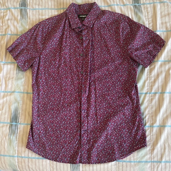 Express Men’s Size Medium Button Down Shirt - Picture 1 of 3